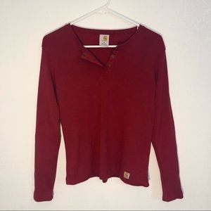 Carhartt for Women Micro Ribbed Long Sleeve Shirt